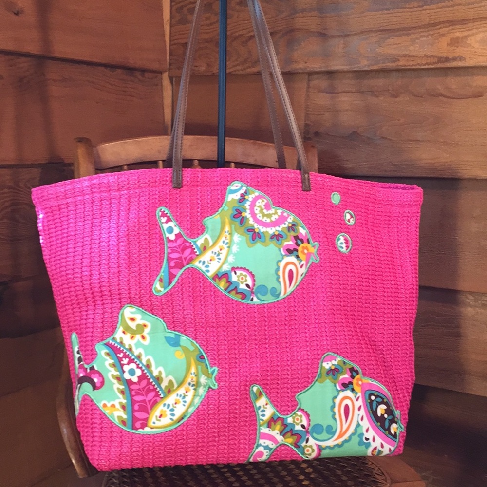 ADORABLE Vera Bradley Beach Tote NEW- PRICE FIRM